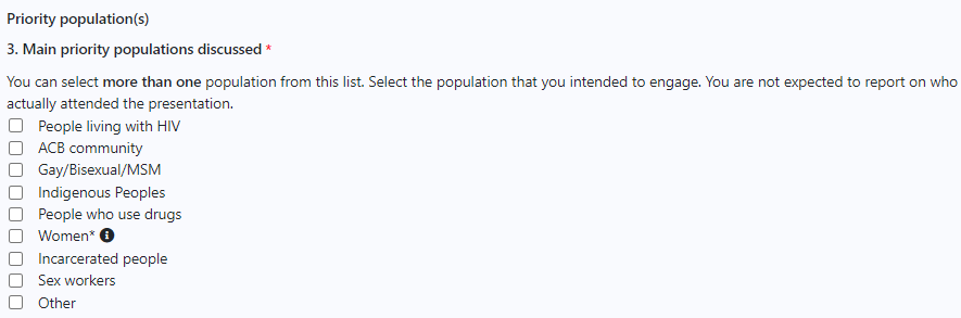 priority population selection