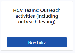 hcv outreach activities tracking tool