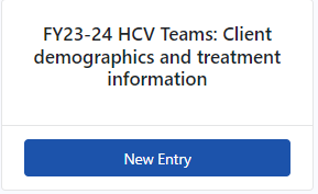 hcv client demographics and treatment information tracking tool